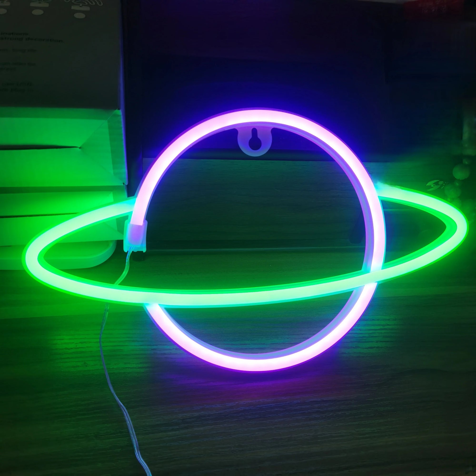 Halloween Bat Spirit LED Neon Wall Decor for Party Gift - Terrifying Atmosphere - USB or Battery Powered - product image 18