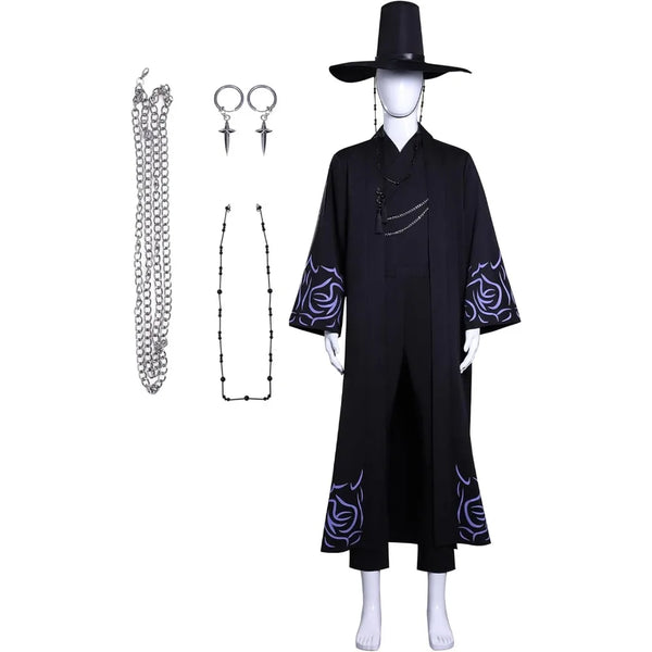 Men's Coats Pants Headgear and Accessories Themed Halloween Costume - 1 / S