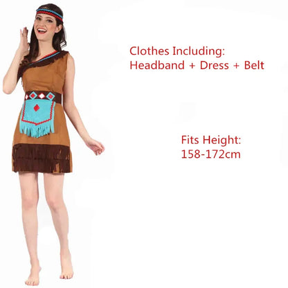 Men Women African Original Savage Costume Adults Wildman Costume Dress - 13 / One Size