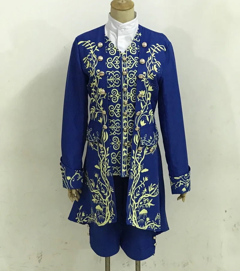 Anime Beauty and Beast Costume Adults Prince Adam Cosplay Dress Costume Uniform Mask for Men Halloween Clothes - product image 3