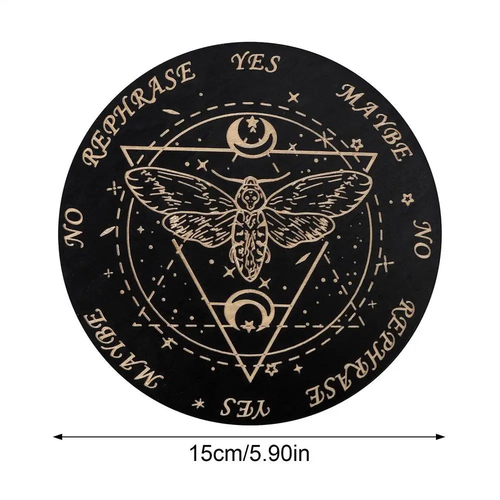 Wooden Spirit & Pendulum Divination Board