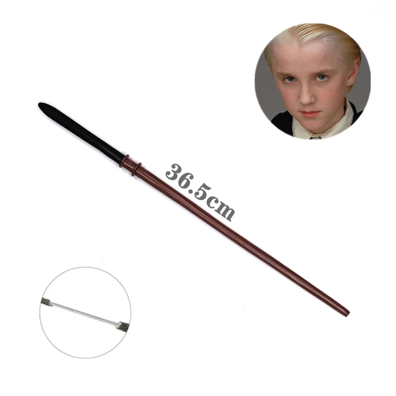Wizard-Inspired Metal Core Magic Wand Cosplay Prop