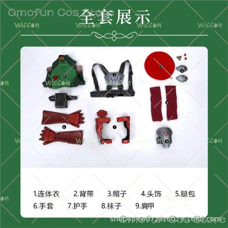 Halloween Costume OW Street Collaboration Cammy Fighter Widowmaker Costume Game Character - wig / S