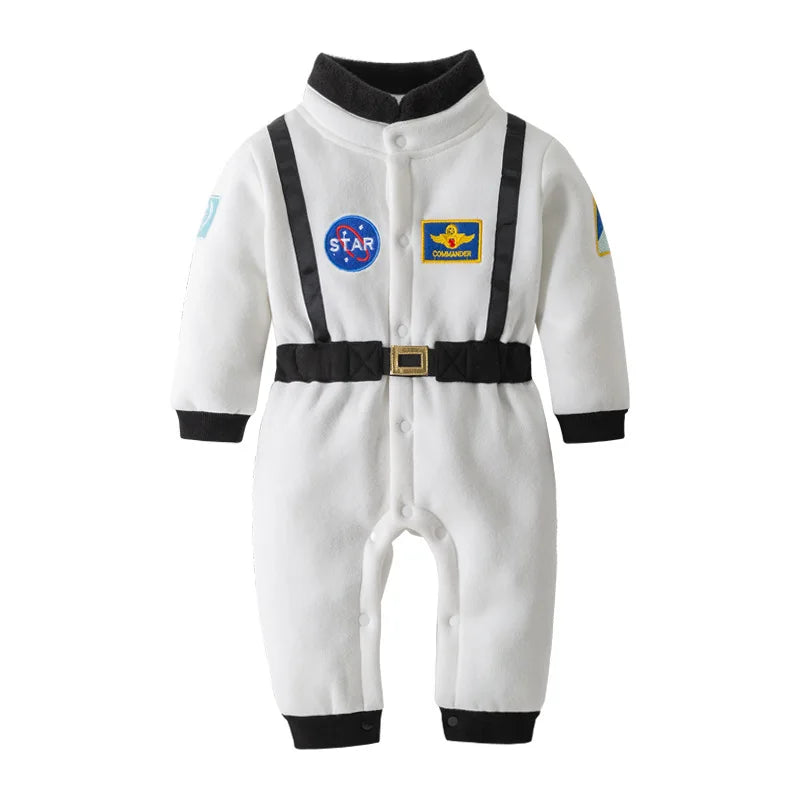 Halloween Costume Cute Astronaut Spacesuit Rompers Toddler Infant Newborn Jumpsuit for - Orange ST Space Suit / 100(2-3 years