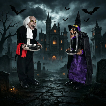 Witch Halloween Animatronic