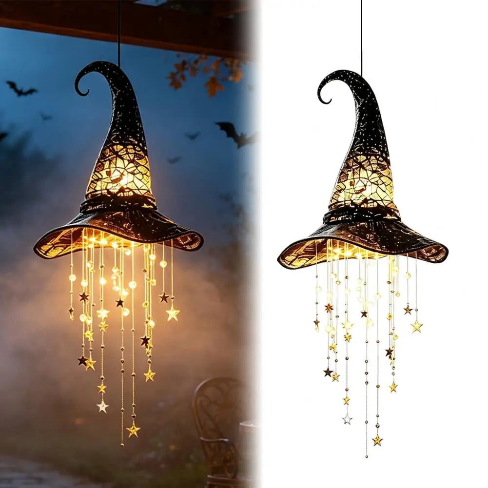 Halloween Hanging Witch Hat Decorations Spooky Halloween Entryway Ornaments - product image 2