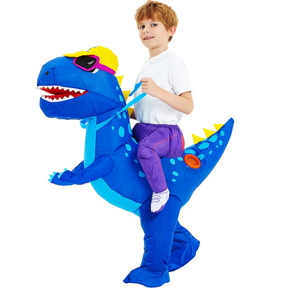 Kids Child Dinosaur Unicorn Inflatable Costume Cute Funny Clothing For Boys Girls Halloween Christmas - product image 9