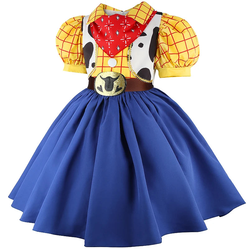 Kids' Girls Dress Up Princess Dresses Complete Set Costume - alternate view 2