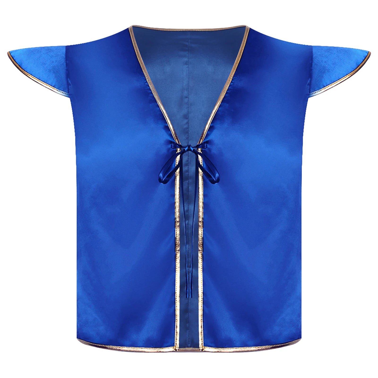 Men's Toad Game Character Open Front Loose Vest Waistcoat Costume - alternate view 13