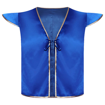 Men's Toad Game Character Open Front Loose Vest Waistcoat Costume - alternate view 13