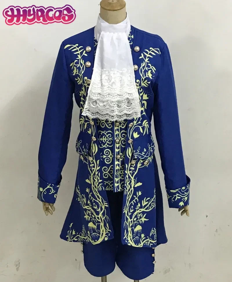 Prince Adam Cospaly Costumes Anime the Beast Costume Cartoon Beauty and Suit Mask - Only Mask / S