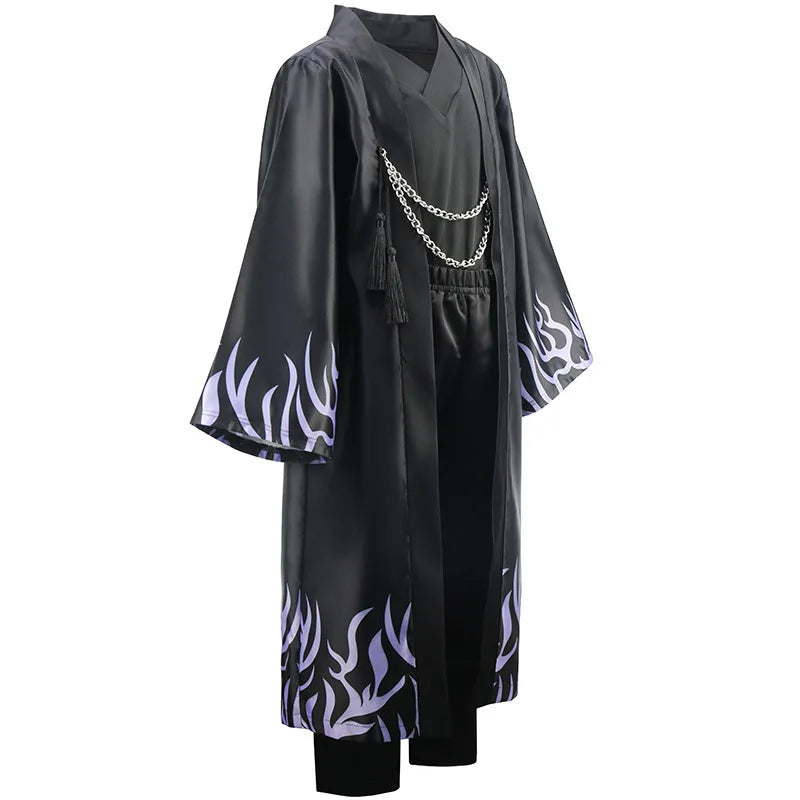 Kids Halloween Costumes Boys' City Hunter Costume Fashionable Color-blocked Boy's Suit - Demon Hunter / 9-10T