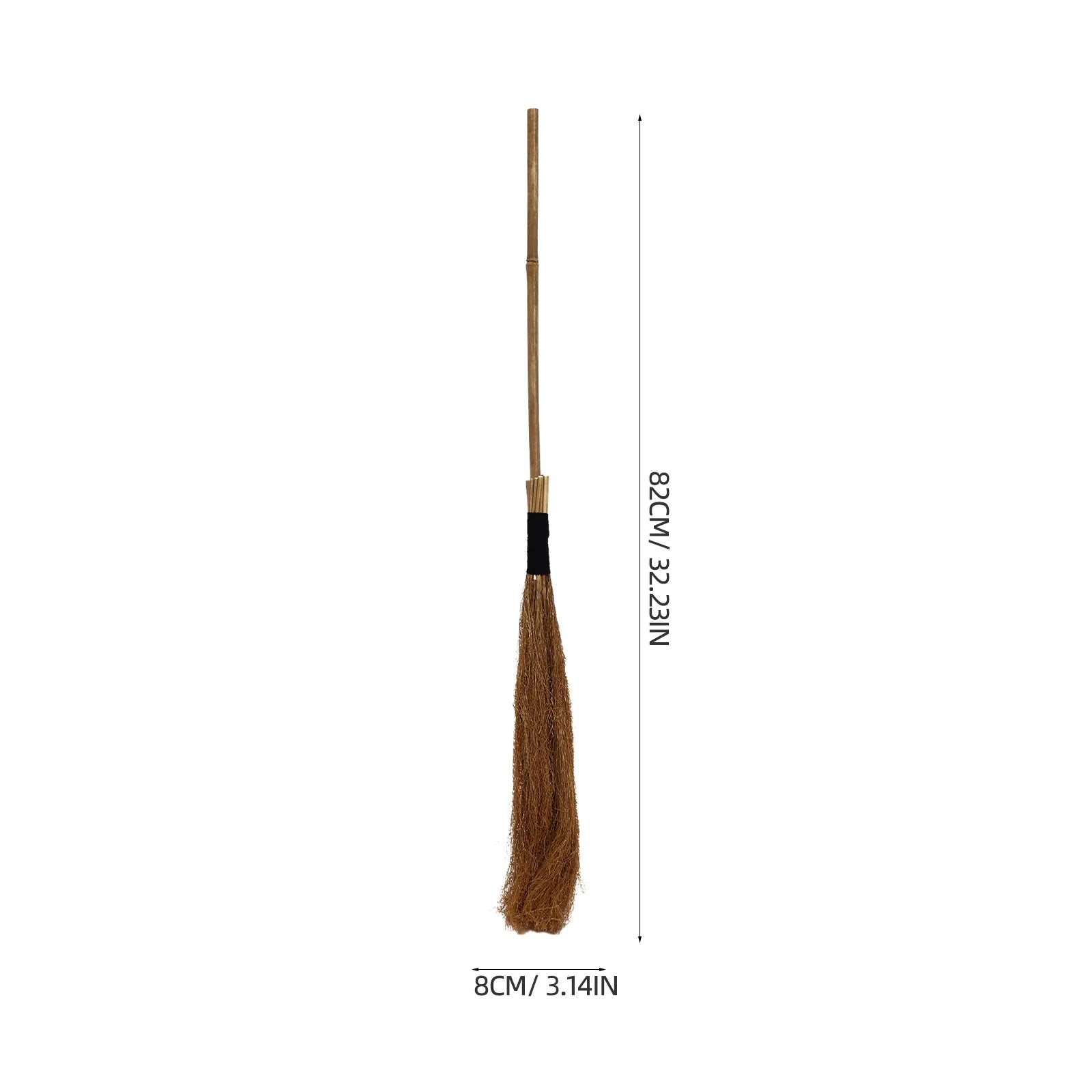 Witch Halloween Decor Halloween Props Witch Broom Prop Tiny Cleaning Craft Indoor Outdoor Home Supplies Broom - product image 6