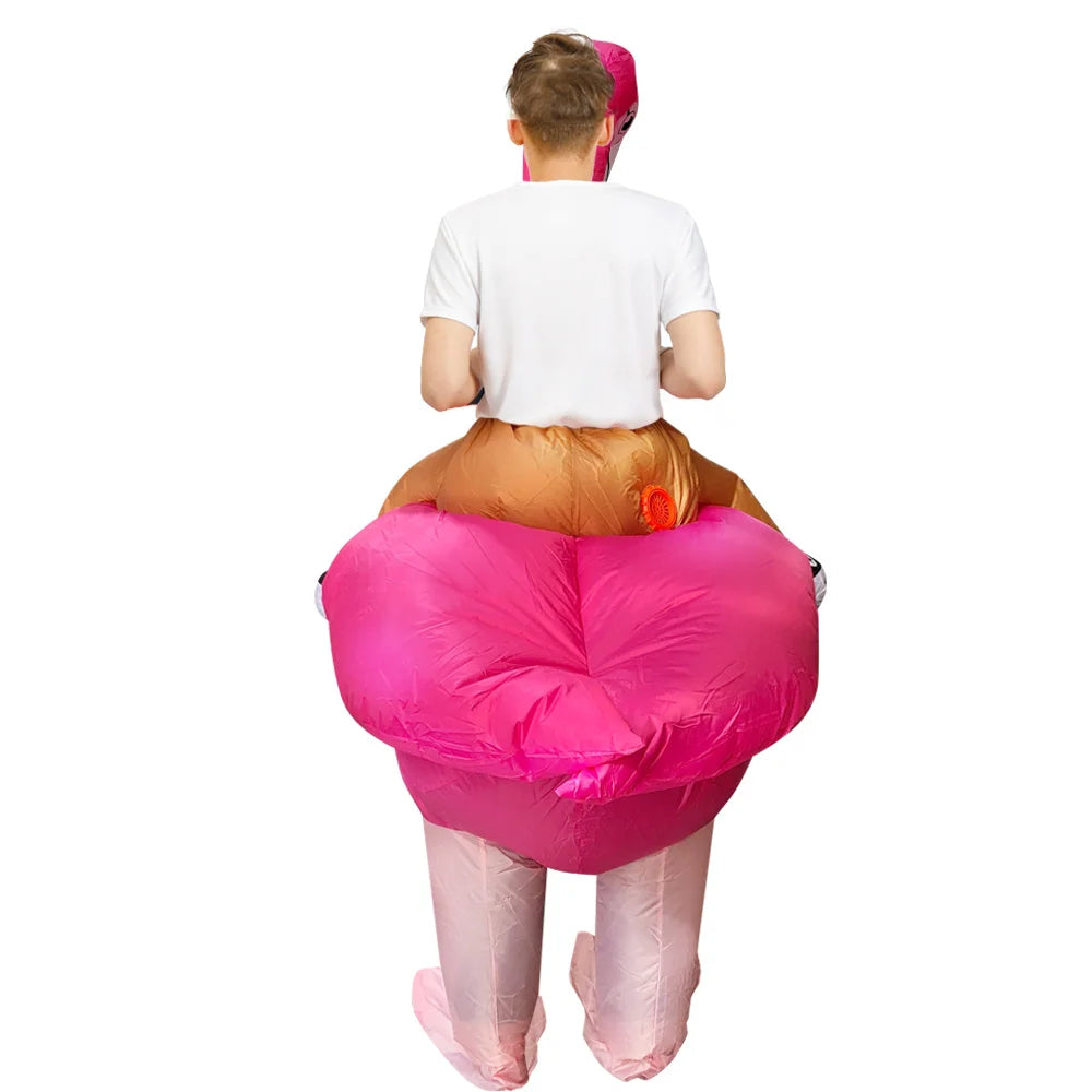 Family Flamingo Inflatable Costume - Size One Size - product image 5
