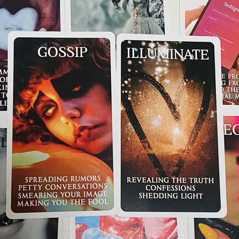 Mystic Black Rose Oracle Deck – 78 Cards