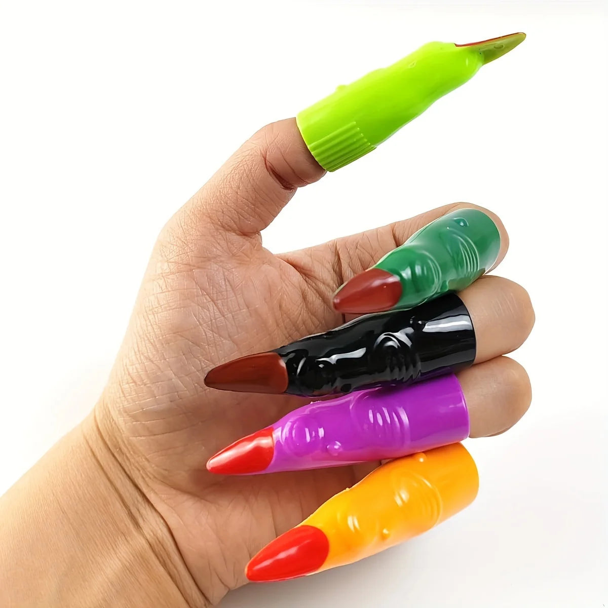 Halloween Witch Finger Prosthetics Witch Finger Cover Halloween Costume Accessories Fake Nail Props Spooky - product image 3