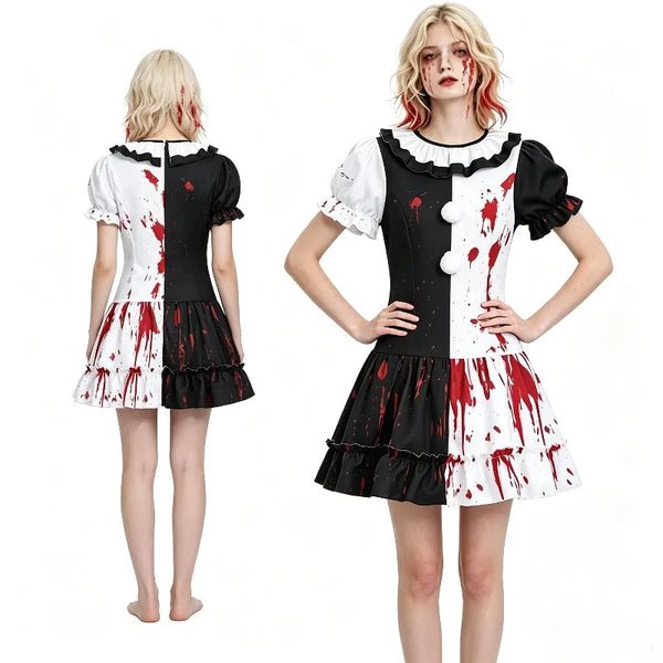Clown Halloween Costume for Women