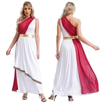 Women's Greek Ancient Princess Deity Queen Flowy Tulle Chiffon Costume - alternate view 13