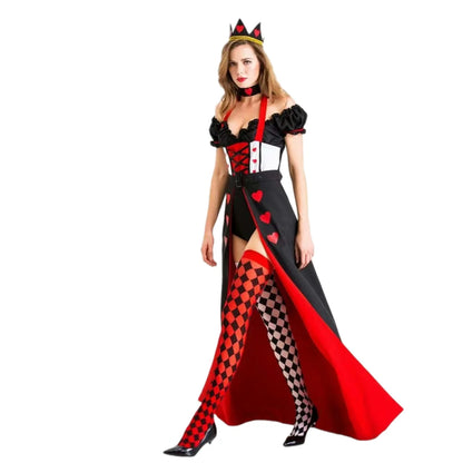 Womens Halloween Dresses - Adult Cosplay Dance Clothes with Crown Fancy Dress Up Photoshoot - Discount Halloween City