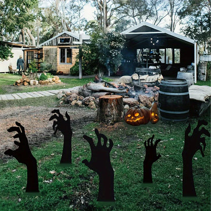 Halloween Decoration Black Hand Courtyard Outdoor Garden Lawn Stake Logo Suitable For Halloween Party - product image 1
