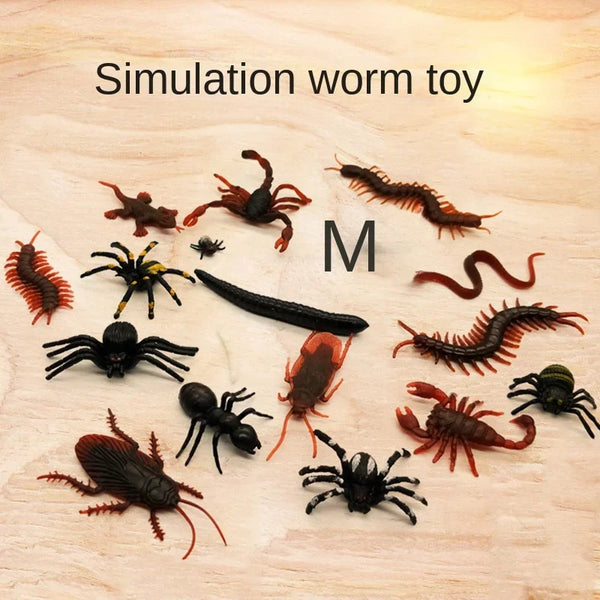Fake Roaches Scary Insects Plastic Bug Realistic Bug Prop Scary Artificial Spider Bat Cockroach Insect Trick - product image 1