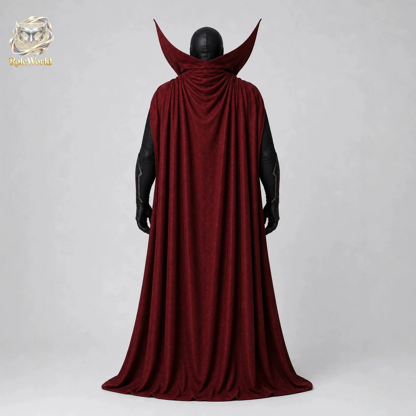 Spawn Full Set Costume Superhero Battle Suit with Cape for Halloween Men Outfit - Costume / XXXL