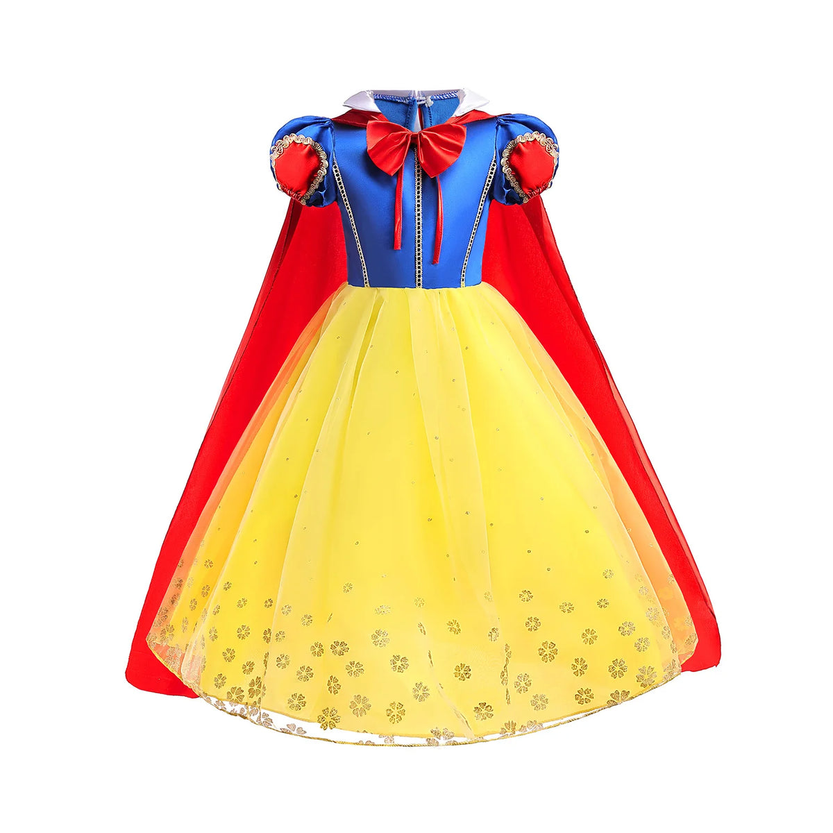LED Snow Princess Costume for Girls | Dress, Cape & Headpiece Options