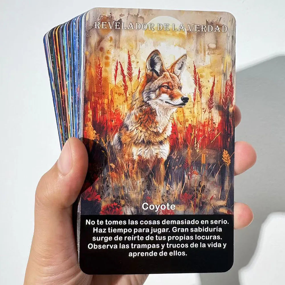 Spanish Spirit Animals Oracle Deck – 52 Cards