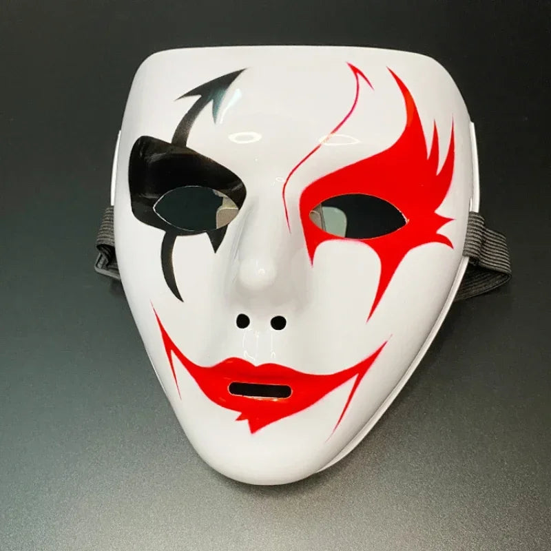 Hand-Painted Full-Face Halloween Masquerade Mask