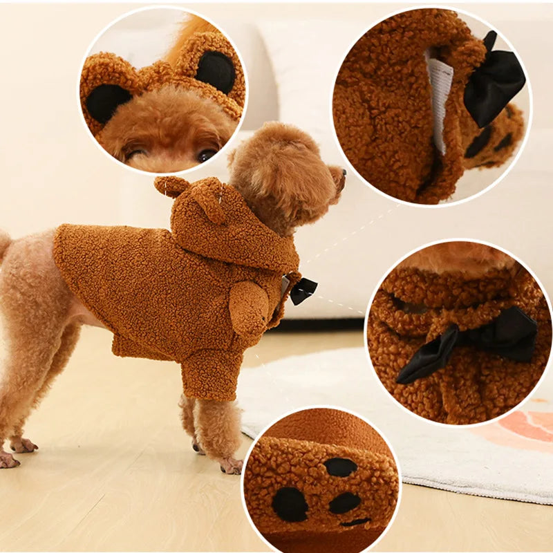 Kids Day Halloween Kids Bear Costume Animal Halloween Furry Cosplay Costume Child Movie Jumpsuit - product image 6