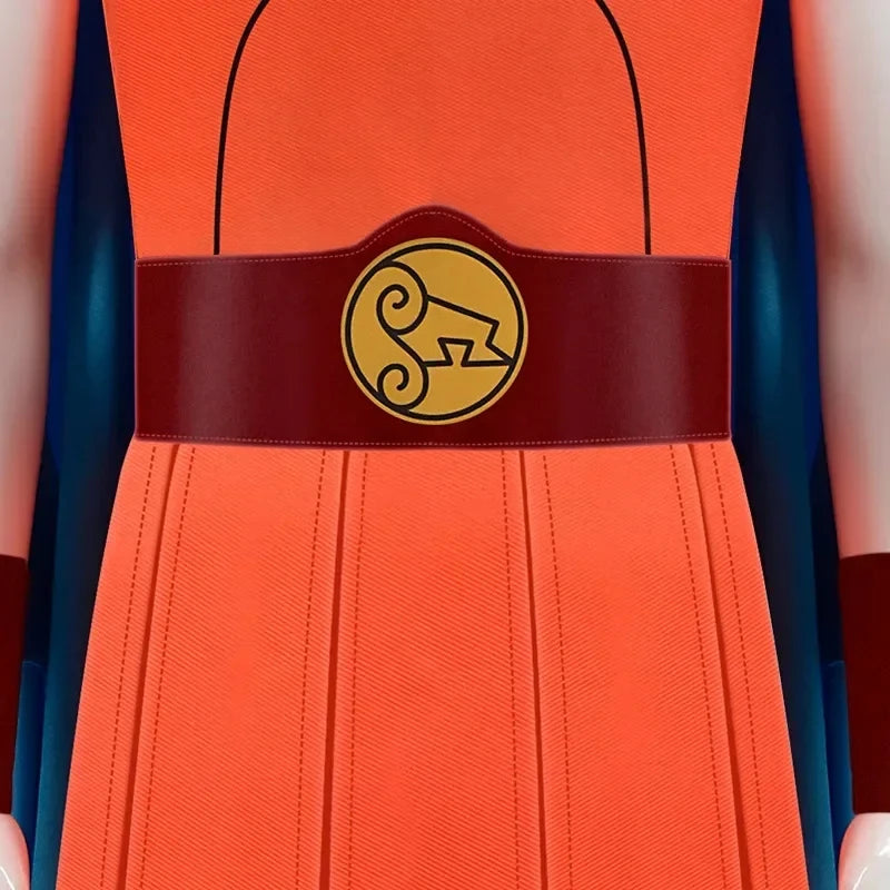 Superhero Anime Jumpsuit Costume - Cape - Halloween Costume - product image 6