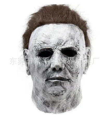 Michael Myers Halloween Costume Doodt Michael Myers Costume Kostuum Bloederige Kleding - Blue Jumpsuit / M