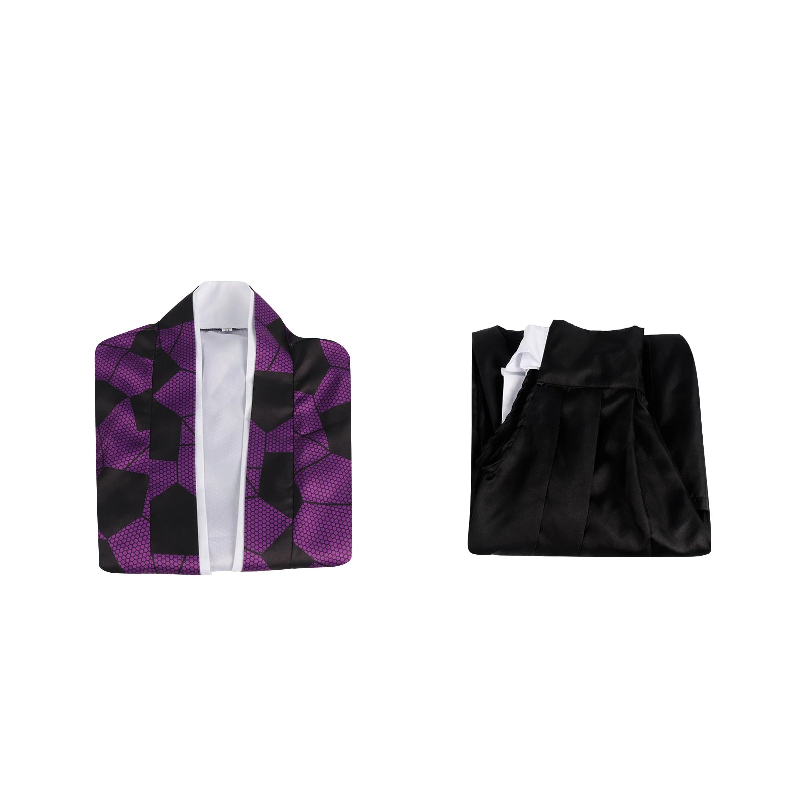 Anime Demon Killer Kokushibo Costume and Kimono Uniform Halloween - heisimouandtiezhi / L