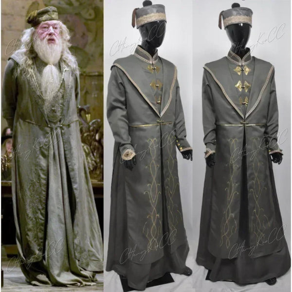 A Halloween Costume Professor Costume Anime Principal Wizardry Costume for Adult - full set / XXXL