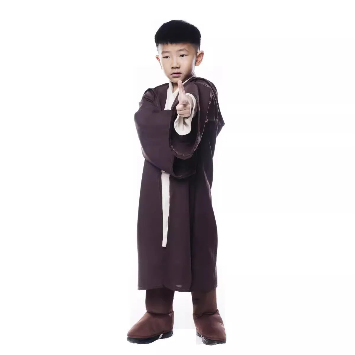 Halloween Kylo Ren White Soldier Obi-Wan Kenobi Kids Costume Jedi Warrior Kids Darth Vader - style 3 / M