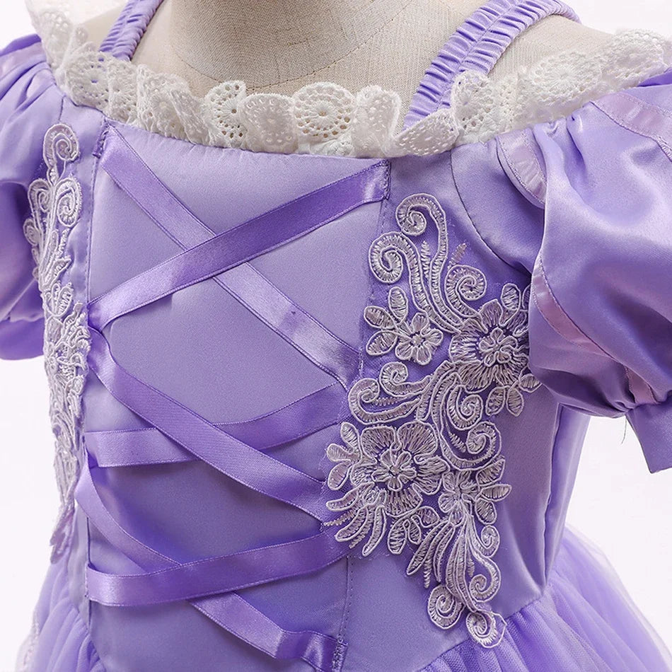 Girls Fairytale Princess Halloween Costume Dress