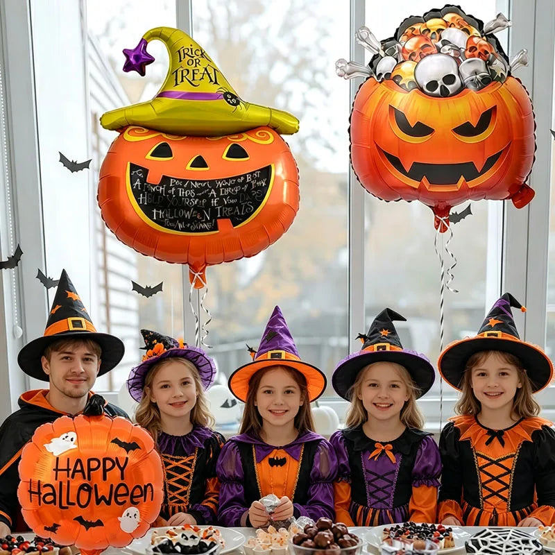 3 Pumpkin Balloons Halloween Balloons Party Decorations Party - product image 6