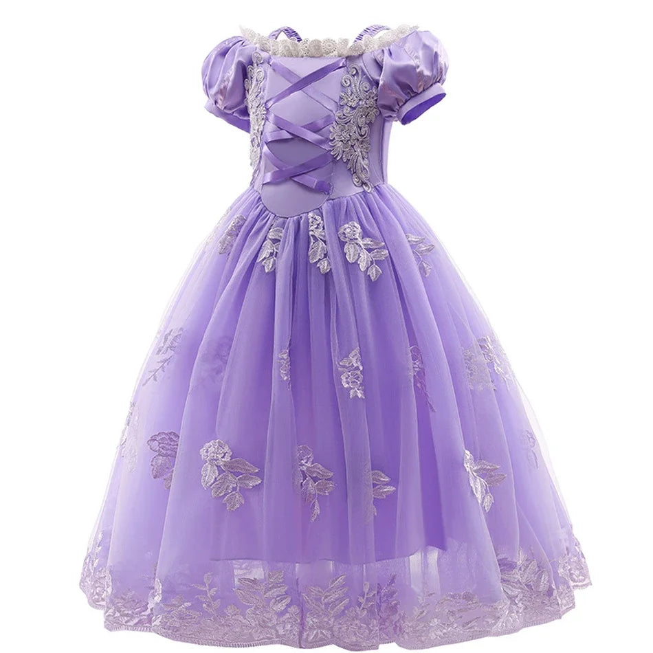 Girls Fairytale Princess Halloween Costume Dress