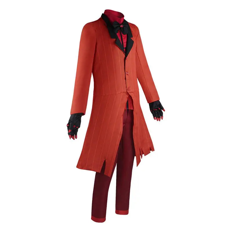 Movie Alastor Costume Men Red Uniform Suit Halloween - Costumes / L