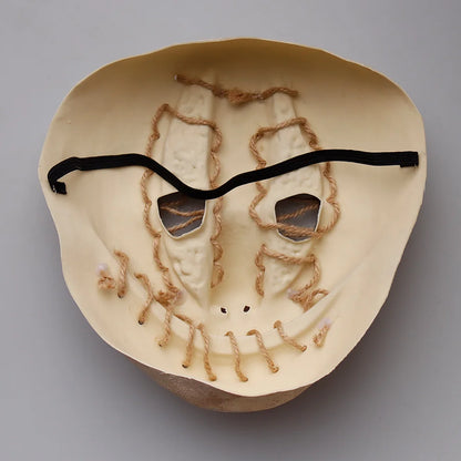 Halloween Joker Mask Costume Scary Killer Clown Half Face Latex Helmet Costume Props - View 6
