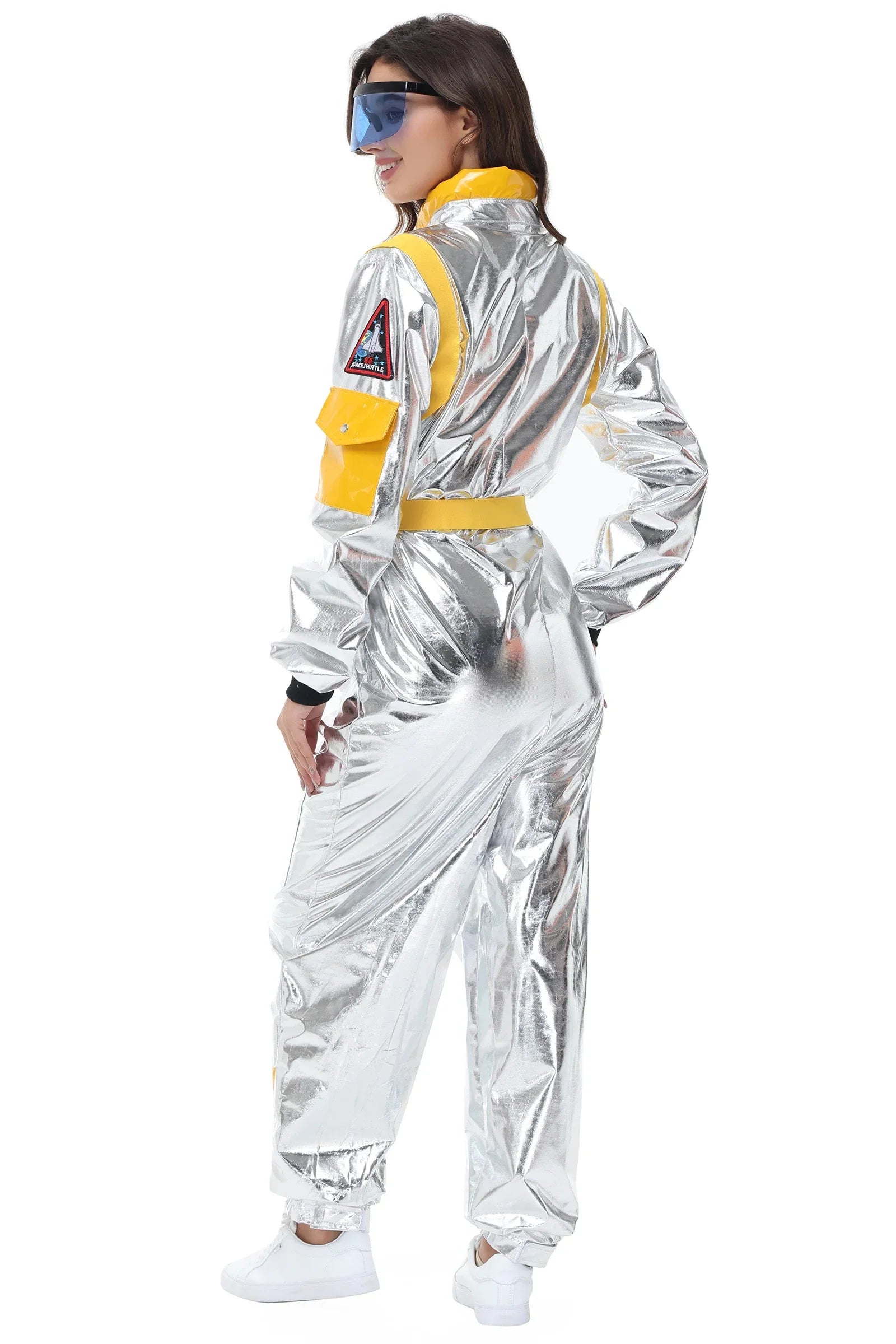 Astronaut Silver Spaceman Space Up Dress Halloween Costume - Only Glasses - product image 4