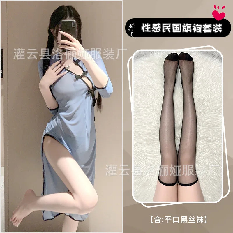 Women's BDSM Christmas Costume - alternate view 10