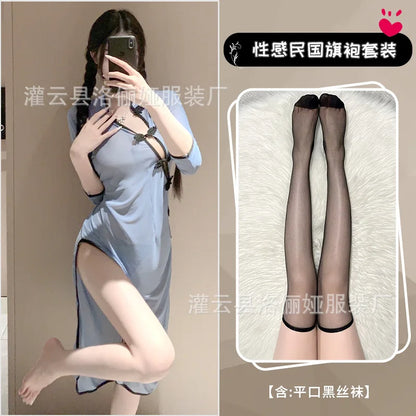Women's BDSM Christmas Costume - alternate view 10