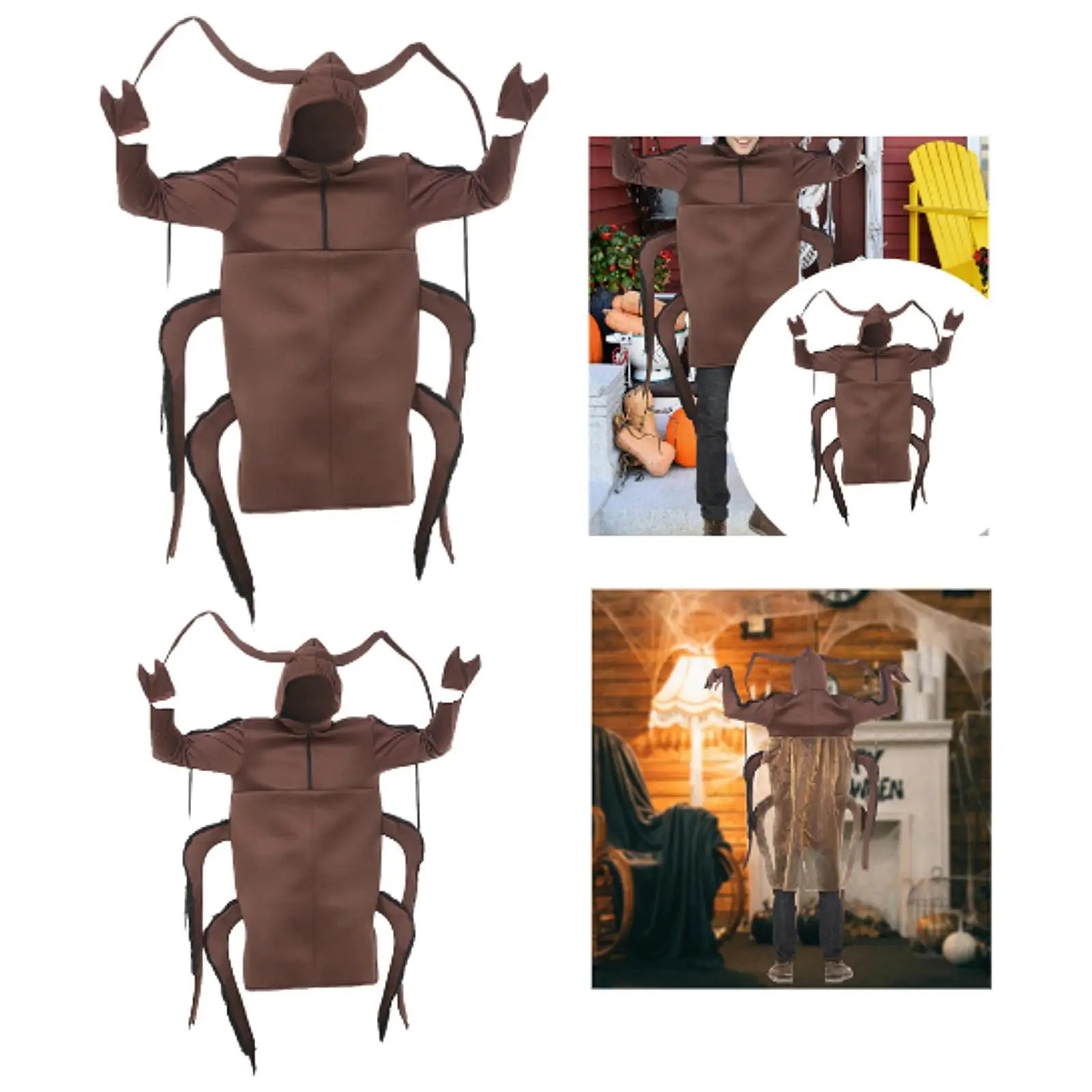 Cockroach Costume Halloween Costume for Pretend Play - View 4