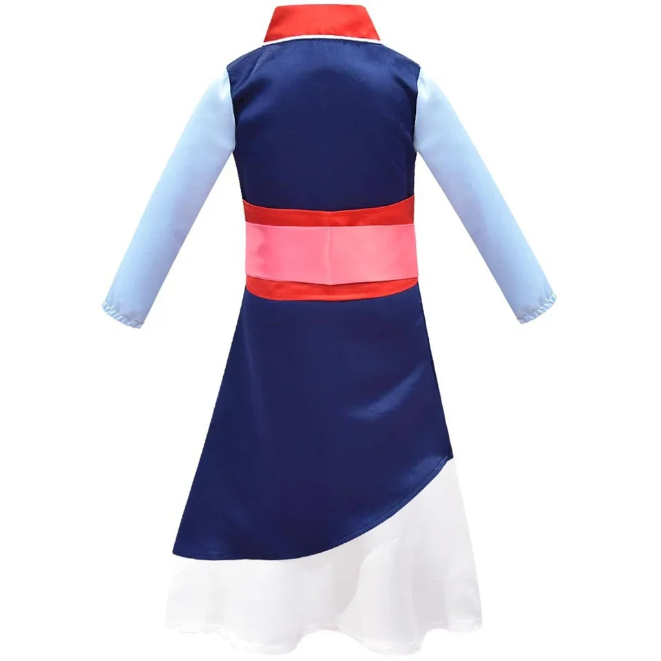 Kids' Movies Hua Mulan Christmas Traditional Chinese Hair Sword Costume - alternate view 3