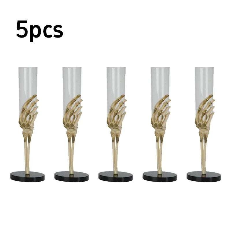 Halloween Decorations Retro Goblet Tableware Skeleton Hand Arm Design Plastic - product image 7