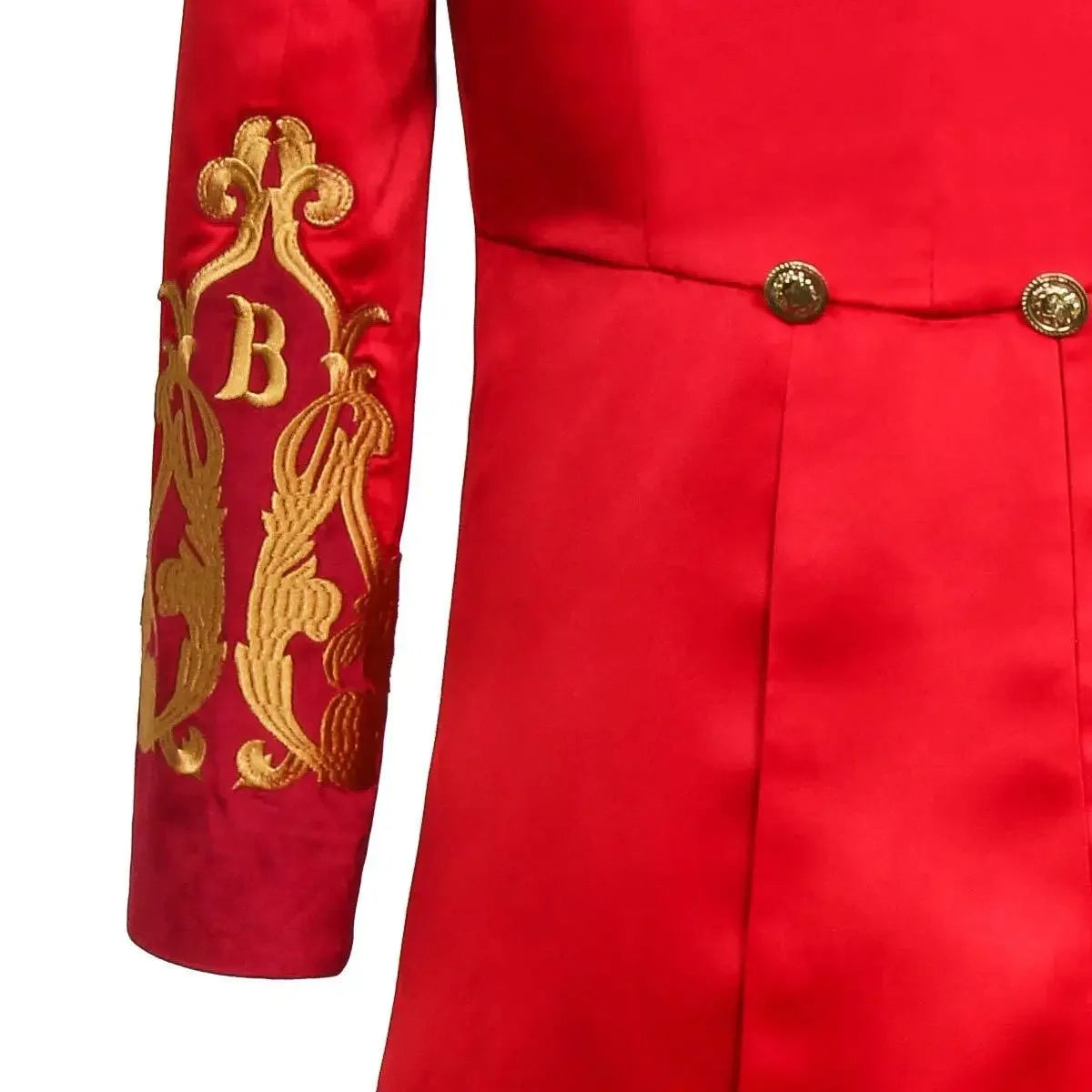 Men's Clothes The Greatest Showman P.T.Barnum Hugh Jackman Men Vest Costume - alternate view 4