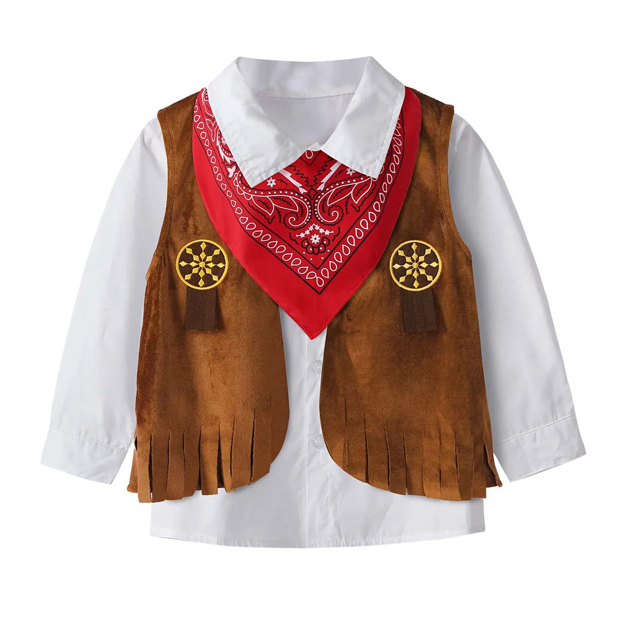 Kid Boys Cowboy Costume Children Western Cowboy Costumes Costume Event Dress Up