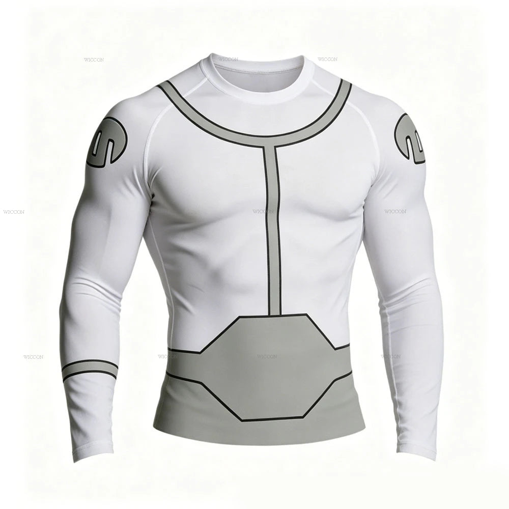 Halloween Plus Size Invincible Viltrumite Superhero Costume Full Costumes and Sets Short - A07 / L