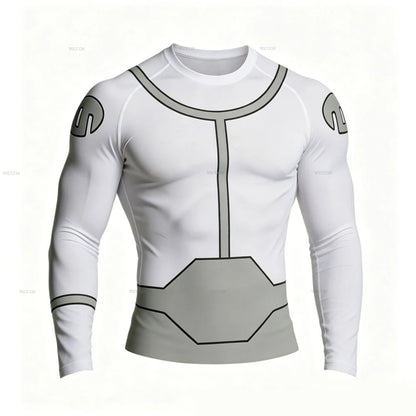 Halloween Plus Size Invincible Viltrumite Superhero Costume Full Costumes and Sets Short - A07 / L